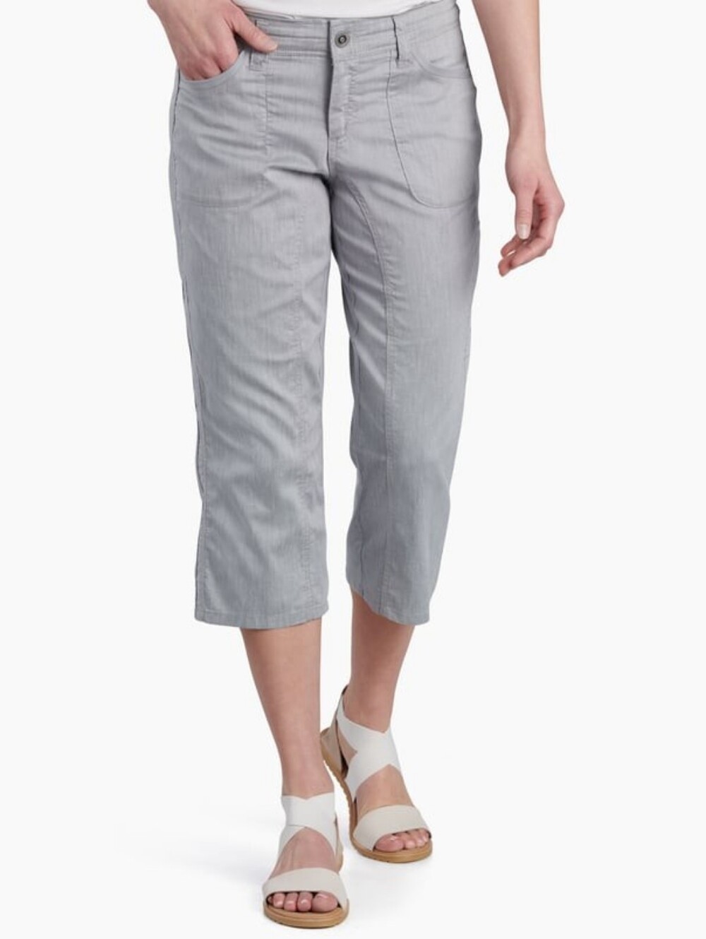 Women's Kuhl Cabo Light Blue Capris - Size 8